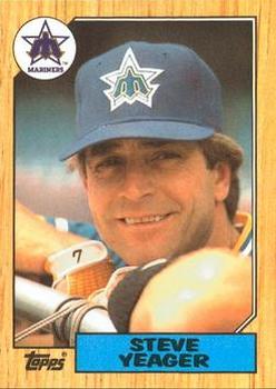 1987 Topps - Collector's Edition (Tiffany) #258 Steve Yeager Front