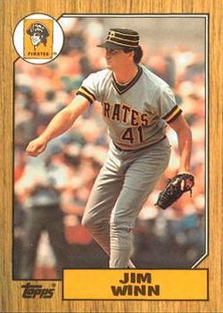 1987 Topps - Collector's Edition (Tiffany) #262 Jim Winn Front