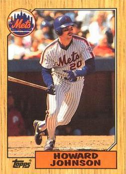 1987 Topps - Collector's Edition (Tiffany) #267 Howard Johnson Front