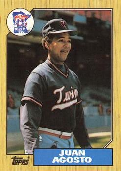 1987 Topps - Collector's Edition (Tiffany) #277 Juan Agosto Front