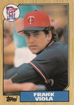 1987 Topps - Collector's Edition (Tiffany) #310 Frank Viola Front