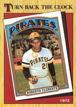 1987 Topps - Collector's Edition (Tiffany) #313 Roberto Clemente Front