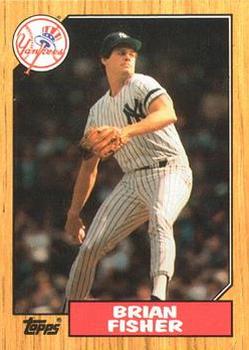 1987 Topps - Collector's Edition (Tiffany) #316 Brian Fisher Front