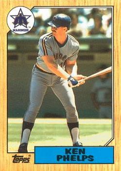 1987 Topps - Collector's Edition (Tiffany) #333 Ken Phelps Front