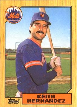 1987 Topps - Collector's Edition (Tiffany) #350 Keith Hernandez Front