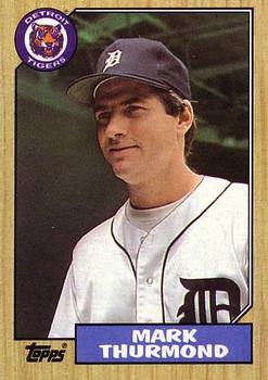 1987 Topps - Collector's Edition (Tiffany) #361 Mark Thurmond Front