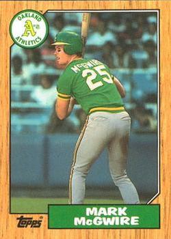 1987 Topps - Collector's Edition (Tiffany) #366 Mark McGwire Front