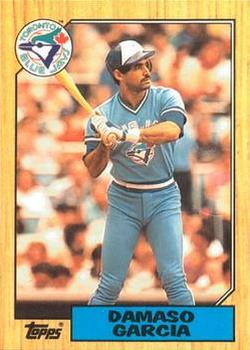 1987 Topps - Collector's Edition (Tiffany) #395 Damaso Garcia Front
