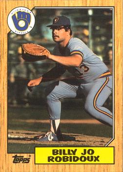 1987 Topps - Collector's Edition (Tiffany) #401 Billy Jo Robidoux Front