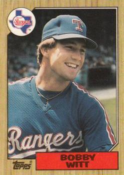 1987 Topps - Collector's Edition (Tiffany) #415 Bobby Witt Front