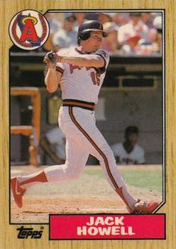 1987 Topps - Collector's Edition (Tiffany) #422 Jack Howell Front