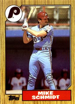 1987 Topps - Collector's Edition (Tiffany) #430 Mike Schmidt Front