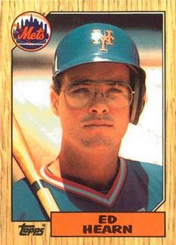 1987 Topps - Collector's Edition (Tiffany) #433 Ed Hearn Front