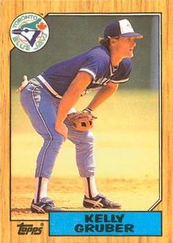 1987 Topps - Collector's Edition (Tiffany) #458 Kelly Gruber Front