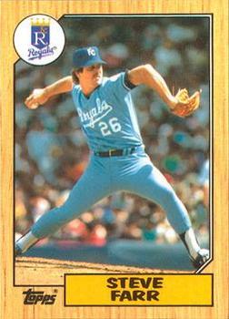 1987 Topps - Collector's Edition (Tiffany) #473 Steve Farr Front