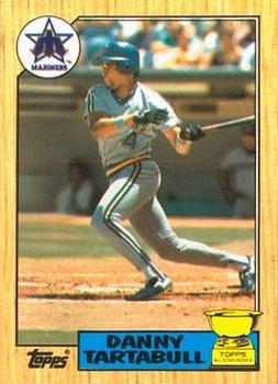 1987 Topps - Collector's Edition (Tiffany) #476 Danny Tartabull Front