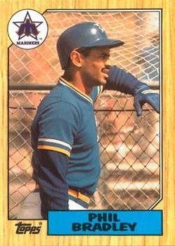 1987 Topps - Collector's Edition (Tiffany) #525 Phil Bradley Front