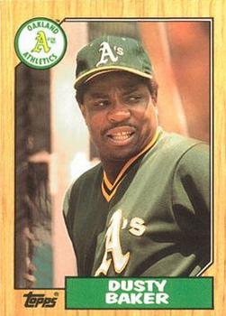1987 Topps - Collector's Edition (Tiffany) #565 Dusty Baker Front