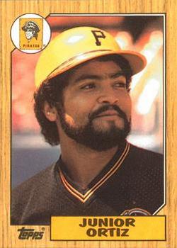 1987 Topps - Collector's Edition (Tiffany) #583 Junior Ortiz Front