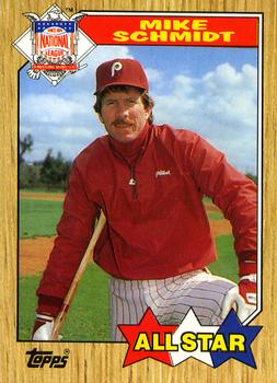 1987 Topps - Collector's Edition (Tiffany) #597 Mike Schmidt Front