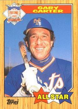 1987 Topps - Collector's Edition (Tiffany) #602 Gary Carter Front