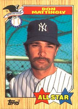 1987 Topps - Collector's Edition (Tiffany) #606 Don Mattingly Front