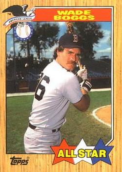 1987 Topps - Collector's Edition (Tiffany) #608 Wade Boggs Front