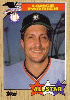 1987 Topps - Collector's Edition (Tiffany) #613 Lance Parrish Front