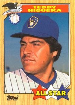 1987 Topps - Collector's Edition (Tiffany) #615 Teddy Higuera Front
