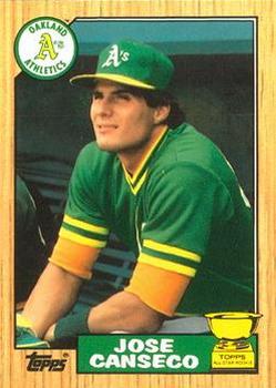 1987 Topps - Collector's Edition (Tiffany) #620 Jose Canseco Front