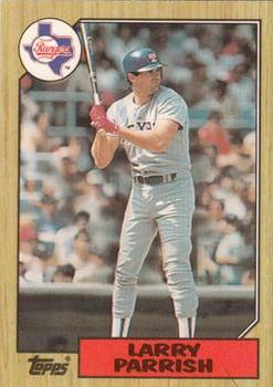 1987 Topps - Collector's Edition (Tiffany) #629 Larry Parrish Front