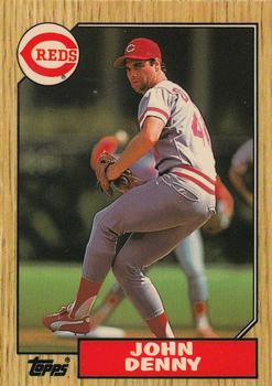 1987 Topps - Collector's Edition (Tiffany) #644 John Denny Front
