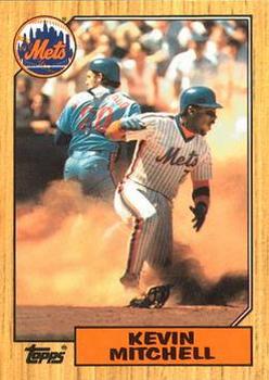 1987 Topps - Collector's Edition (Tiffany) #653 Kevin Mitchell Front