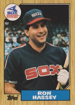 1987 Topps - Collector's Edition (Tiffany) #667 Ron Hassey Front