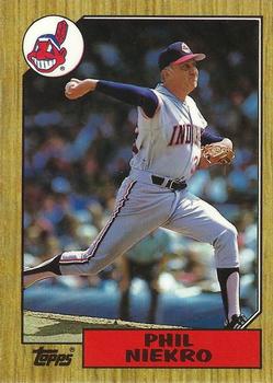 1987 Topps - Collector's Edition (Tiffany) #694 Phil Niekro Front