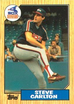1987 Topps - Collector's Edition (Tiffany) #718 Steve Carlton Front