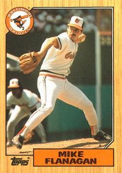 1987 Topps - Collector's Edition (Tiffany) #748 Mike Flanagan Front