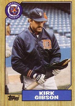 1987 Topps - Collector's Edition (Tiffany) #765 Kirk Gibson Front