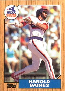 1987 Topps - Collector's Edition (Tiffany) #772 Harold Baines Front