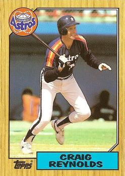 1987 Topps - Collector's Edition (Tiffany) #779 Craig Reynolds Front