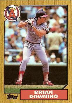 1987 Topps - Collector's Edition (Tiffany) #782 Brian Downing Front