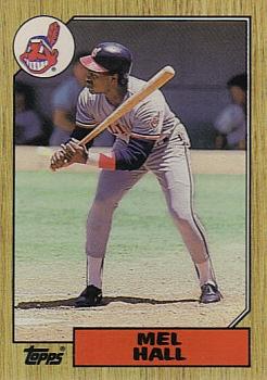 1987 Topps - Collector's Edition (Tiffany) #51 Mel Hall Front