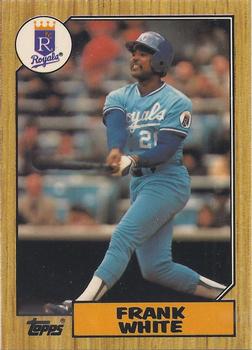 1987 Topps - Collector's Edition (Tiffany) #692 Frank White Front