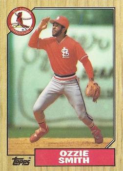1987 Topps - Collector's Edition (Tiffany) #749 Ozzie Smith Front