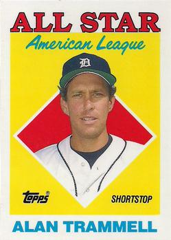 1988 Topps - Collector's Edition (Tiffany) #389 Alan Trammell Front