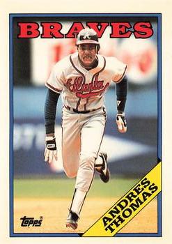 1988 Topps - Collector's Edition (Tiffany) #13 Andres Thomas Front