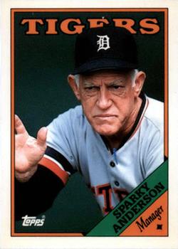 1988 Topps - Collector's Edition (Tiffany) #14 Sparky Anderson Front