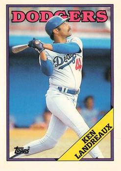1988 Topps - Collector's Edition (Tiffany) #23 Ken Landreaux Front