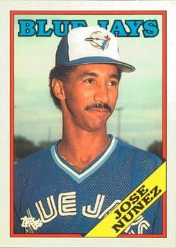 1988 Topps - Collector's Edition (Tiffany) #28 Jose Nunez Front