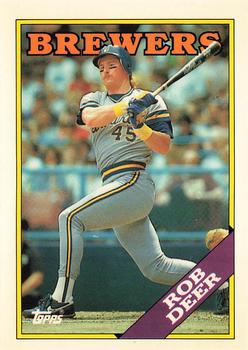 1988 Topps - Collector's Edition (Tiffany) #33 Rob Deer Front